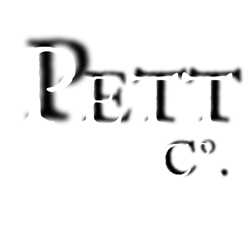 PETT Co. logo white